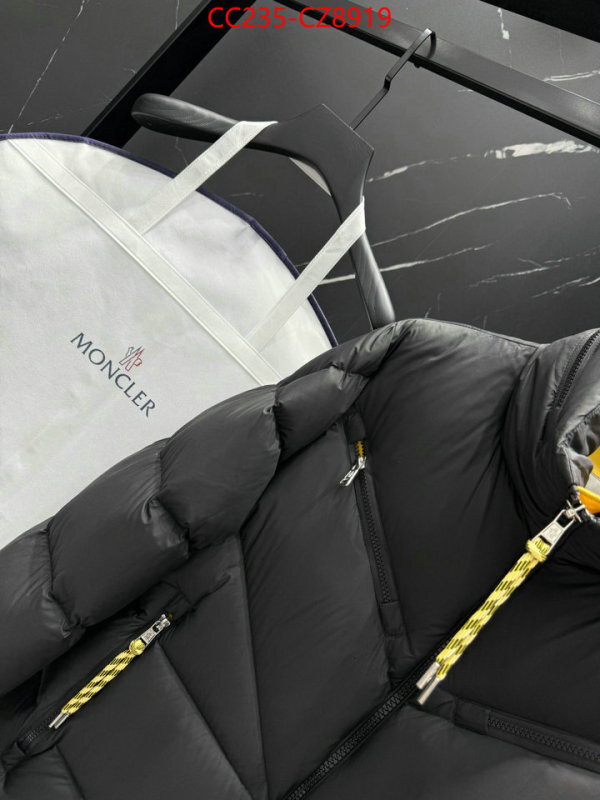 Down jacket Men-Moncler the best ID: CZ8919 $: 235USD