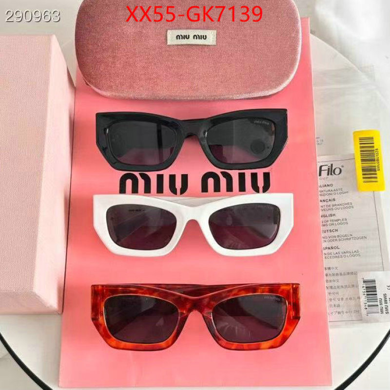 Glasses-Miu Miu shop the best high quality ID: GK7139 $: 55USD