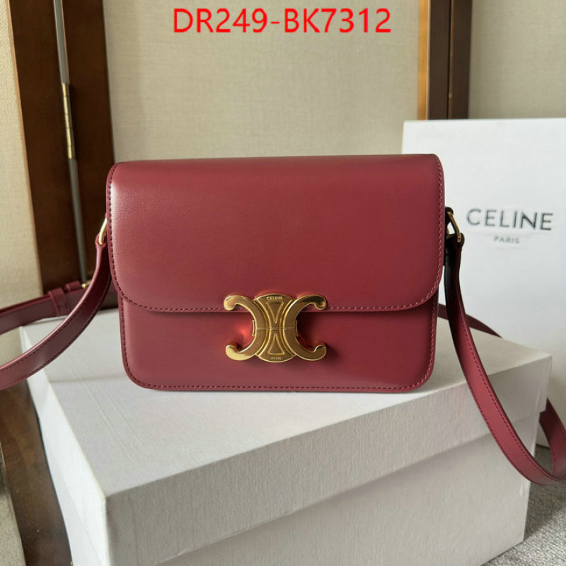 Celine Bags(TOP)-Triomphe Series cheap high quality replica ID: BK7312 $: 249USD,