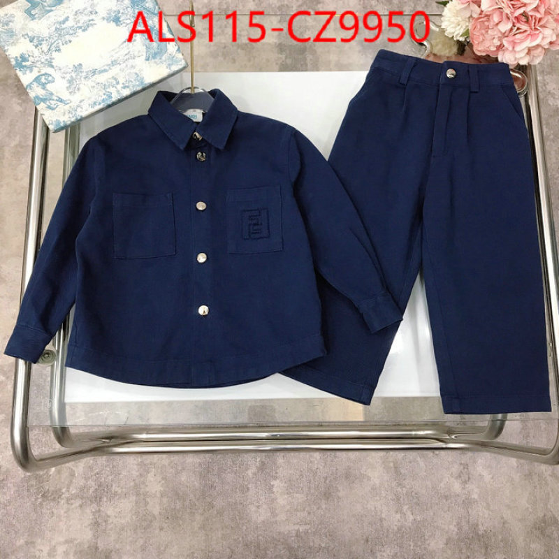 Kids clothing-Fendi where should i buy replica ID: CZ9950 $: 115USD