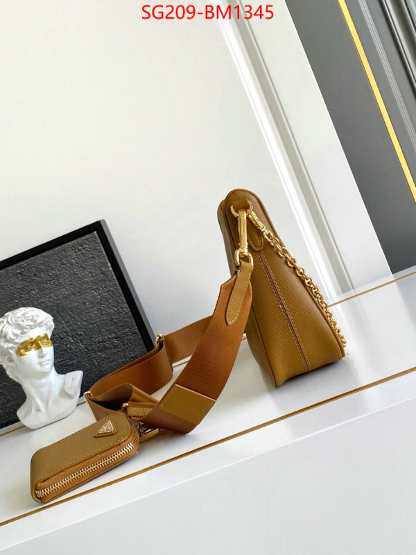Prada Bags(TOP)-Crossbody- good quality replica ID: BM1345 $: 209USD,