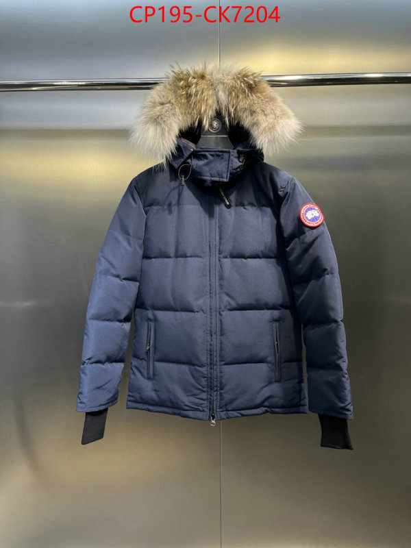 Down jacket Men-Canada Goose buy 2024 replica ID: CK7204 $: 195USD
