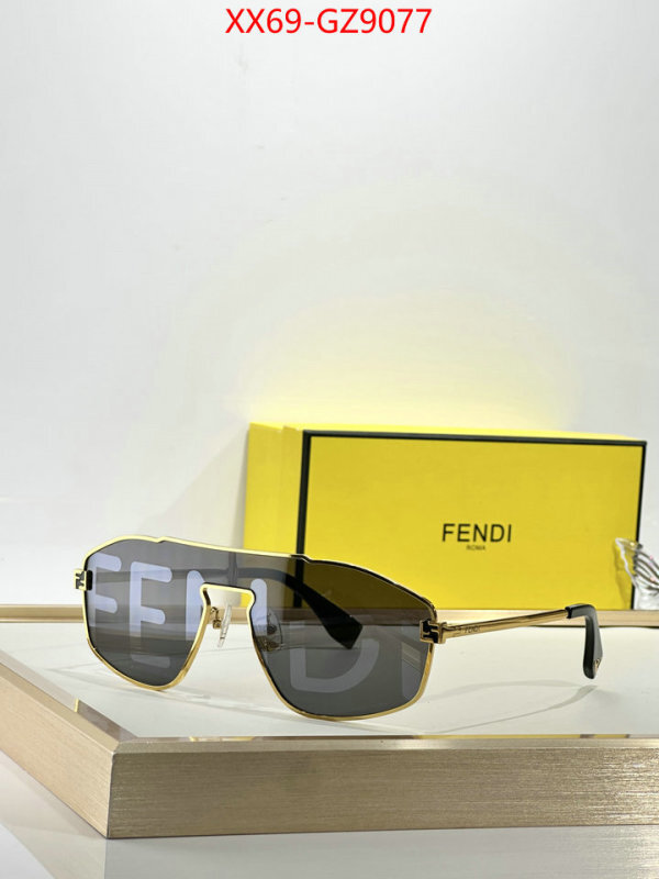 Glasses-Fendi high quality customize ID: GZ9077 $: 69USD