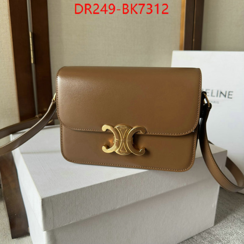 Celine Bags(TOP)-Triomphe Series cheap high quality replica ID: BK7312 $: 249USD,
