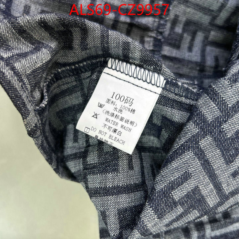 Kids clothing-Fendi high-end designer ID: CZ9957 $: 69USD