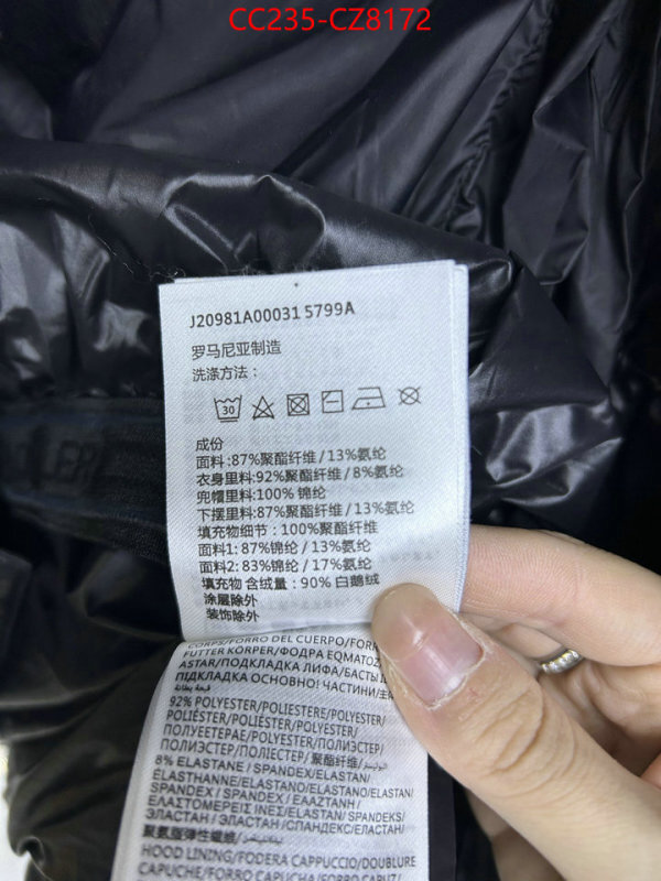 Down jacket Women-Moncler high quality replica ID: CZ8172 $: 235USD