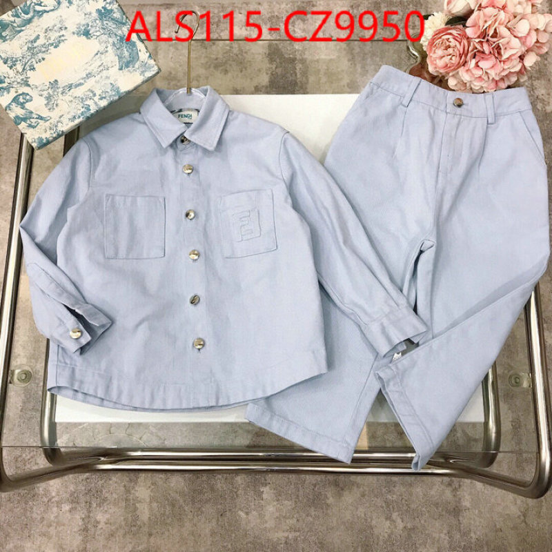 Kids clothing-Fendi where should i buy replica ID: CZ9950 $: 115USD