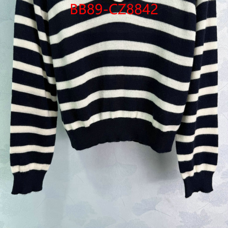 Clothing-MIU MIU is it ok to buy replica ID: CZ8342 $: 89USD