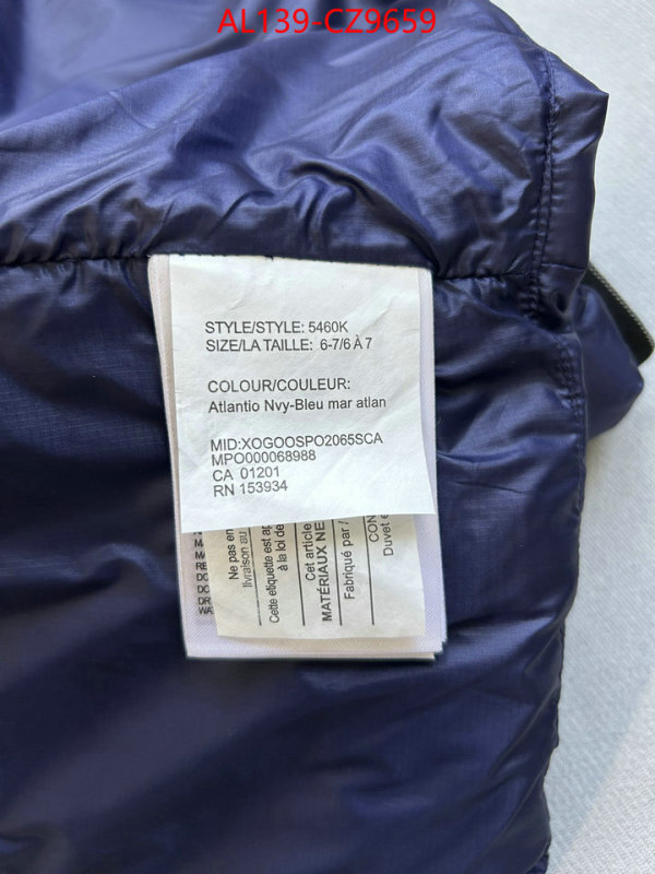 Kids clothing-Down jacket find replica ID: CZ9659 $: 139USD