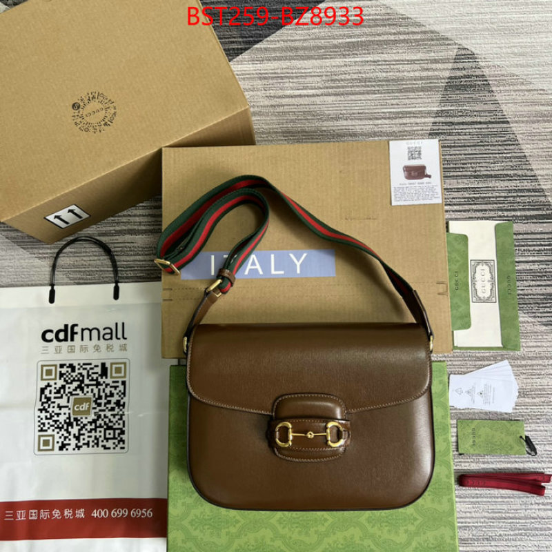 Gucci Bags(TOP)-Horsebit- designer 1:1 replica ID: BZ8933 $: 259USD,