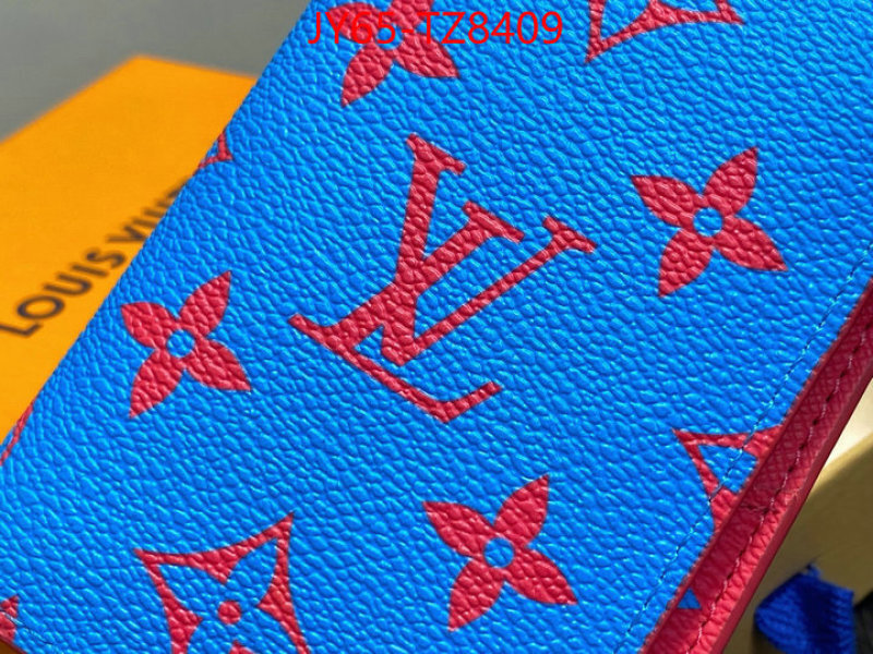 LV Bags(TOP)-Wallet top grade ID: TZ8409 $: 65USD,