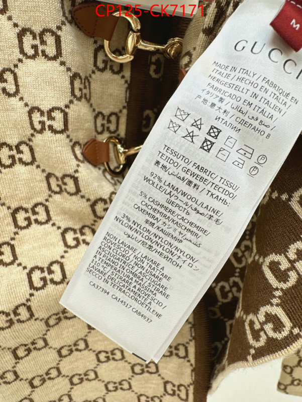 Clothing-Gucci new 2024 ID: CK7171 $: 125USD