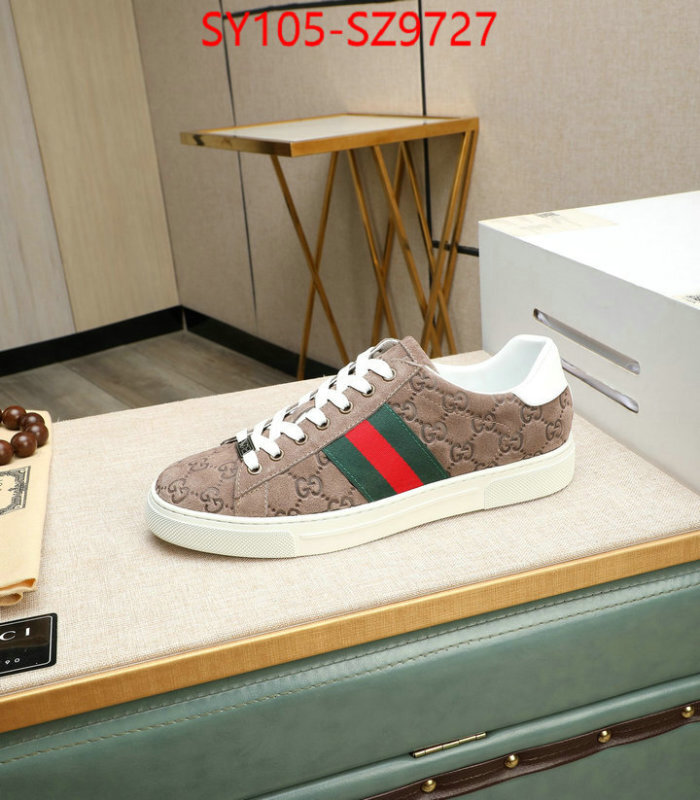Men Shoes-Gucci where quality designer replica ID: SZ9727 $: 105USD