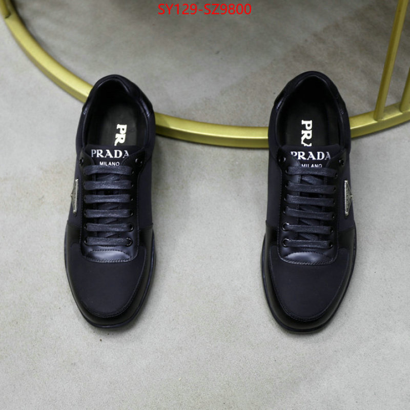 Men shoes-Prada luxury 7 star replica ID: SZ9800 $: 129USD