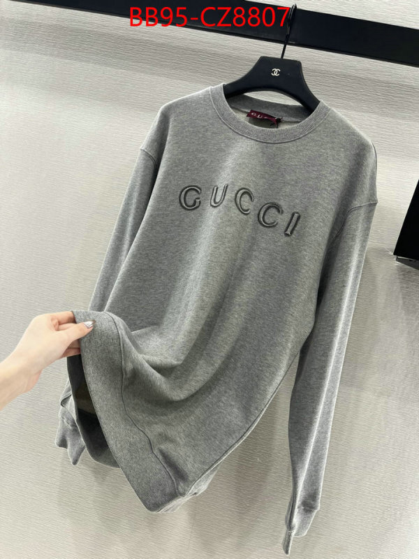 Clothing-Gucci what is a counter quality ID: CZ8807 $: 95USD