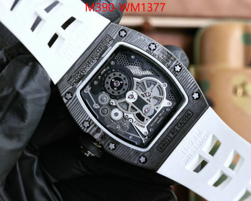 Watch(TOP)-Richard Mille replcia cheap ID: WM1377 $: 390USD