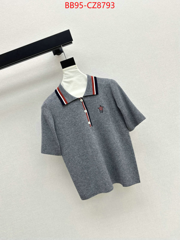 Clothing-Dior designer wholesale replica ID: CZ8793 $: 95USD