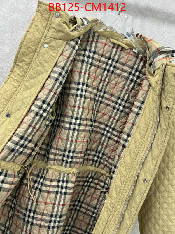 Clothing-Burberry replica wholesale ID: CM1412 $: 125USD