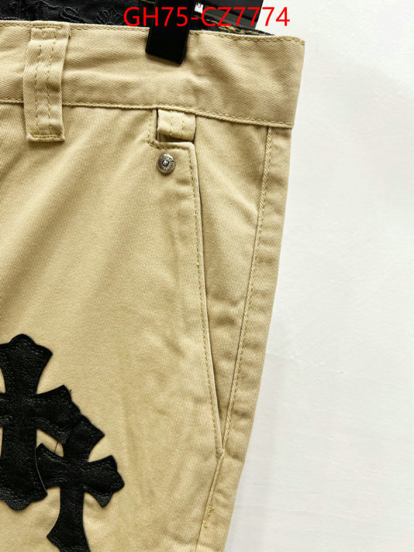 Clothing-Chrome Hearts what's the best place to buy replica ID: CZ7774 $: 75USD