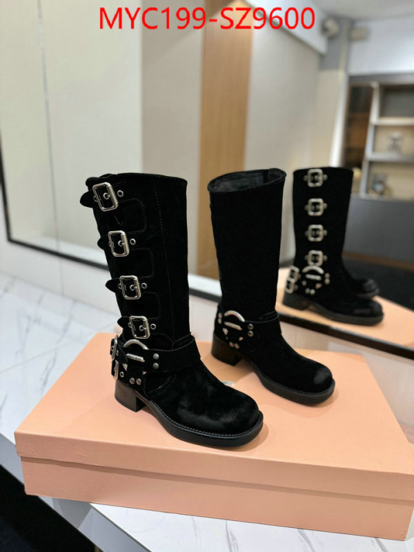Women Shoes-Miu Miu we provide top cheap aaaaa ID: SZ9600 $: 199USD