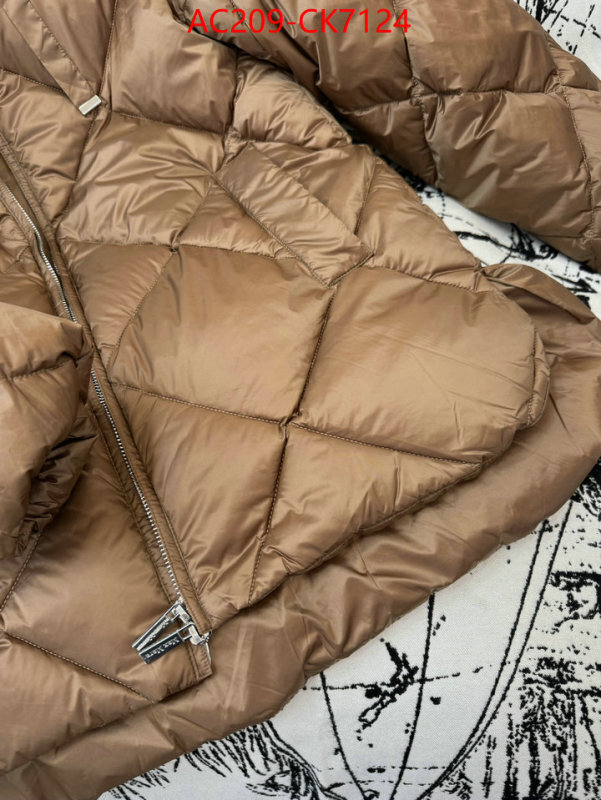 Down jacket Women-MaxMara buy best high-quality ID: CK7124 $: 209USD