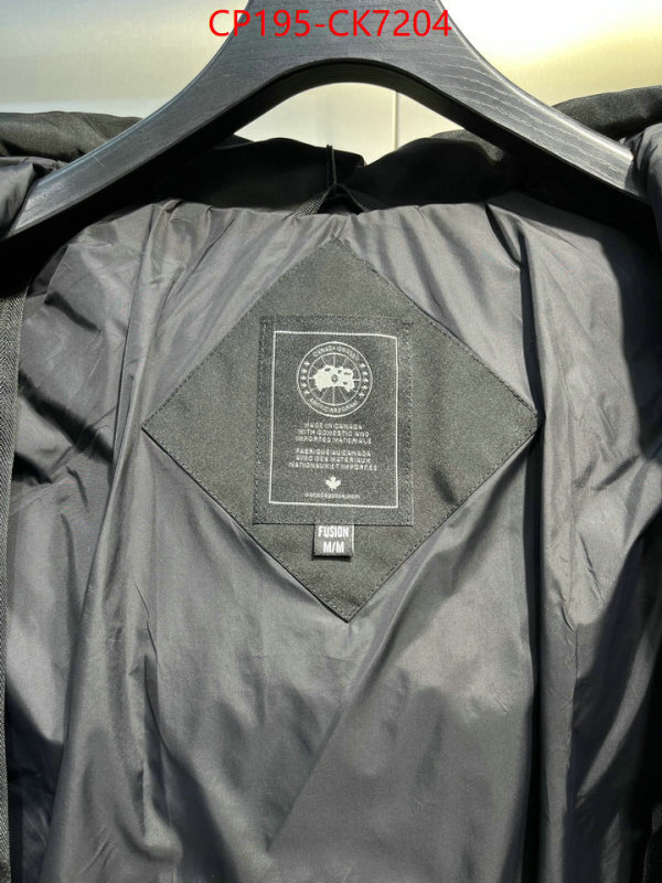 Down jacket Men-Canada Goose buy 2024 replica ID: CK7204 $: 195USD