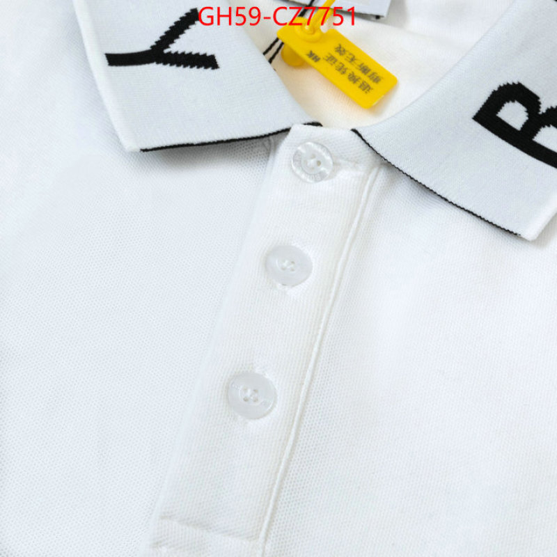 Clothing-Burberry best site for replica ID: CZ7751 $: 59USD