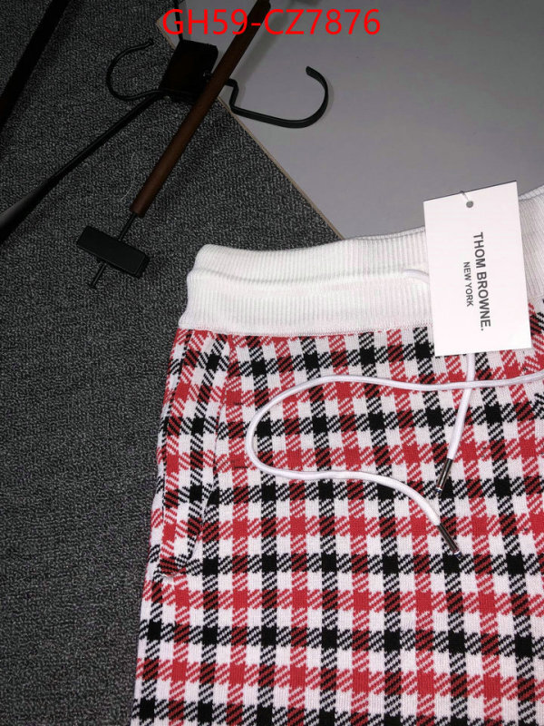 Clothing-Thom Browne flawless ID: CZ7876 $: 59USD