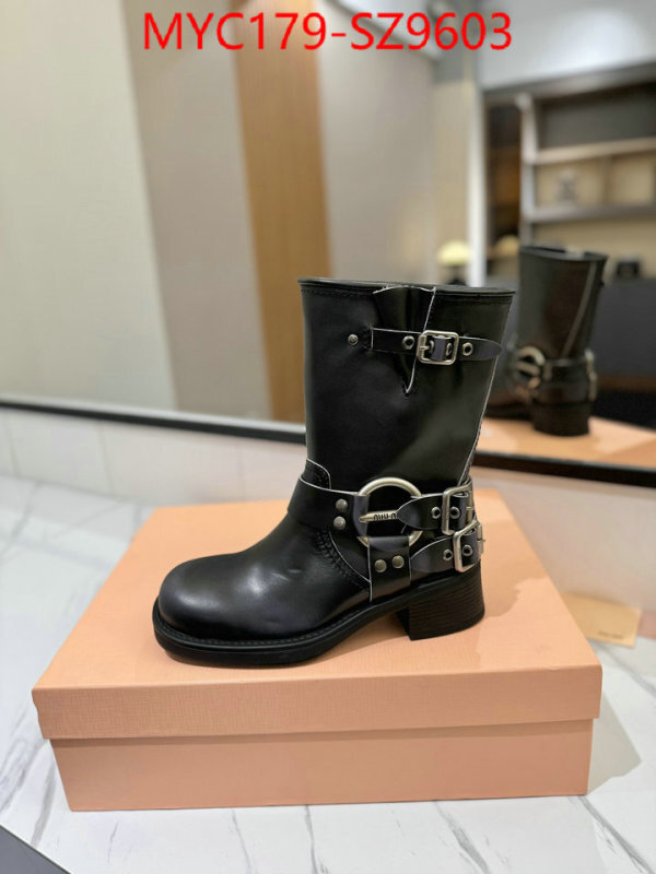 Women Shoes-Miu Miu high-end designer ID: SZ9603 $: 179USD