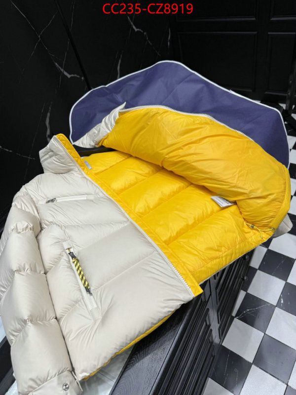Down jacket Men-Moncler the best ID: CZ8919 $: 235USD