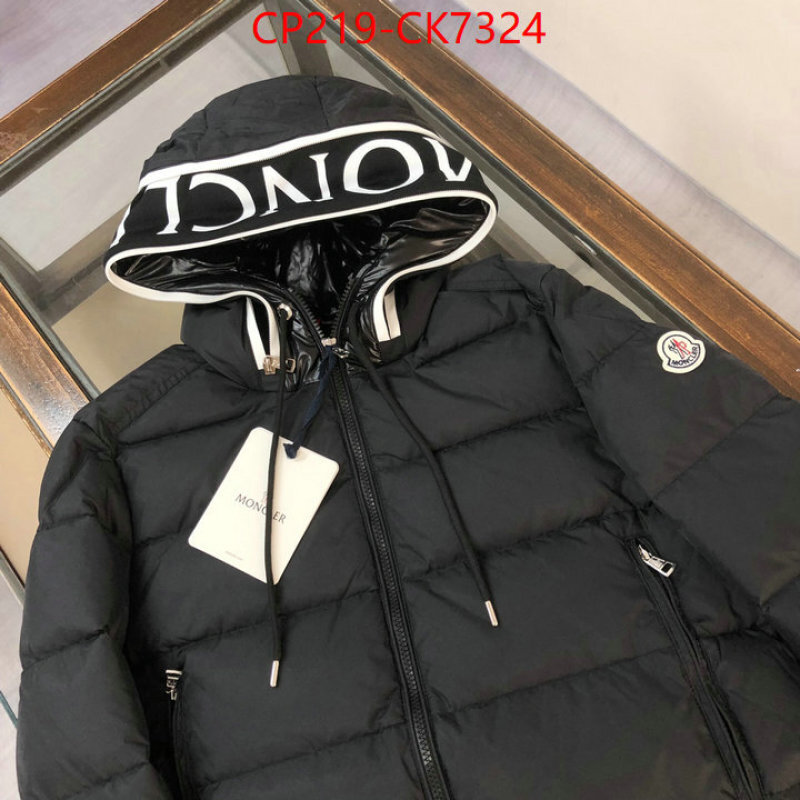 Down jacket Men-Moncler first top ID: CK7324 $: 219USD