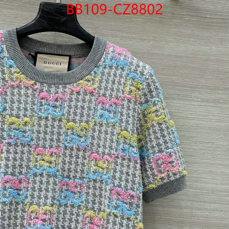 Clothing-Gucci shop ID: CZ8802 $: 109USD