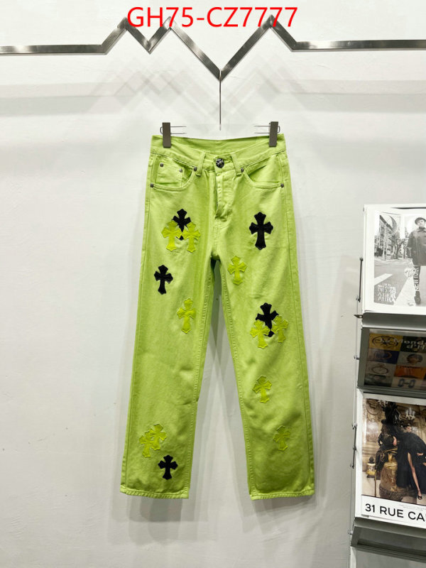 Clothing-Chrome Hearts from china ID: CZ7777 $: 75USD