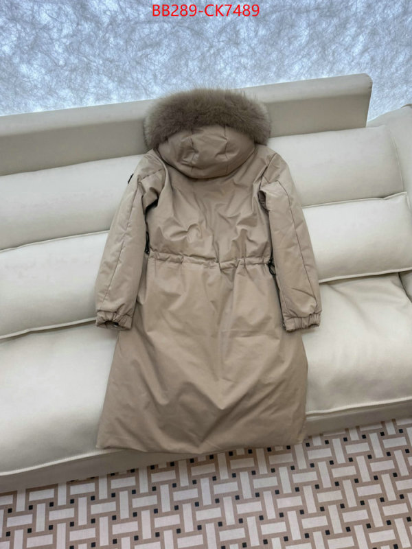 Down jacket Women-Prada the highest quality fake ID: CK7489 $: 289USD