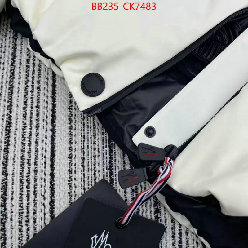 Down jacket Women-Moncler the best quality replica ID: CK7483 $: 235USD