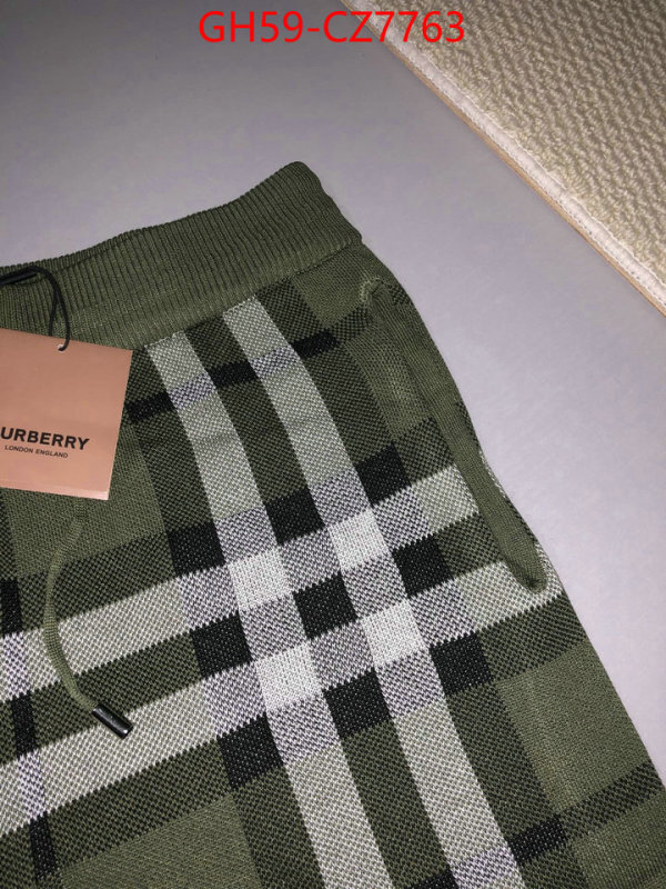 Clothing-Burberry aaaaa quality replica ID: CZ7763 $: 59USD