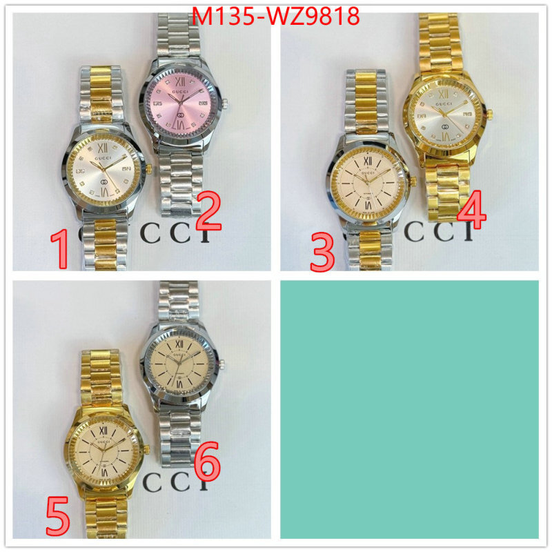Watch(4A)-Gucci 1:1 ID: WZ9818 $: 135USD