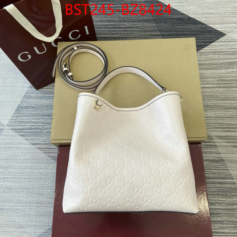 Gucci Bags(TOP)-Bucket bag- best aaaaa ID: BZ8424 $: 245USD,