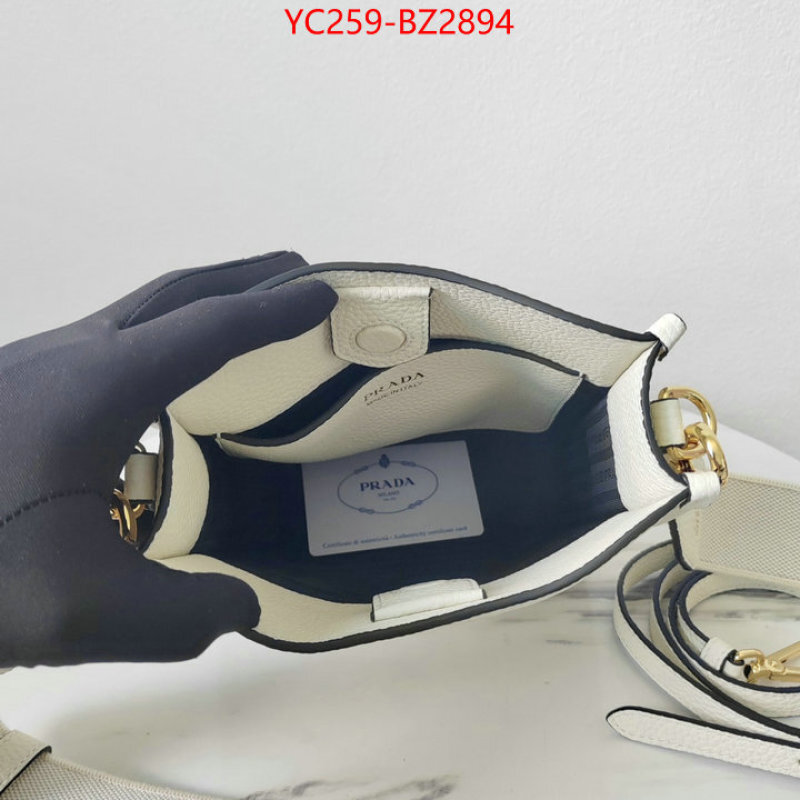 Prada Bags(TOP)-Crossbody- top quality designer replica ID: BZ2894 $: 259USD,