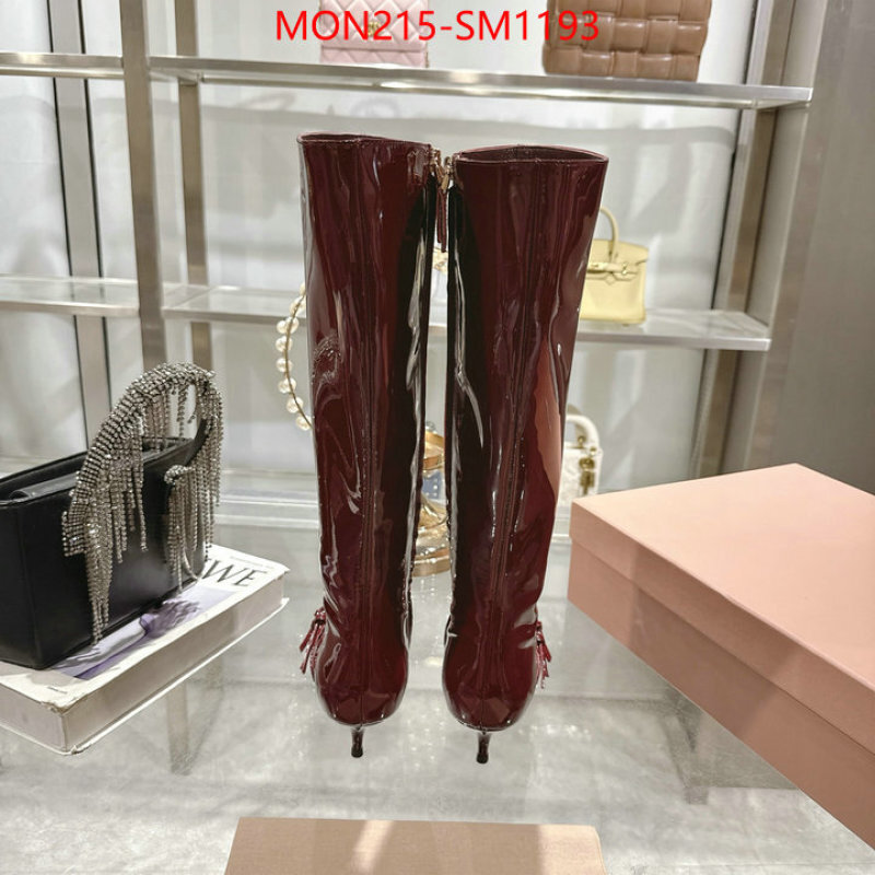 Women Shoes-Miu Miu mirror copy luxury ID: SM1193 $: 215USD