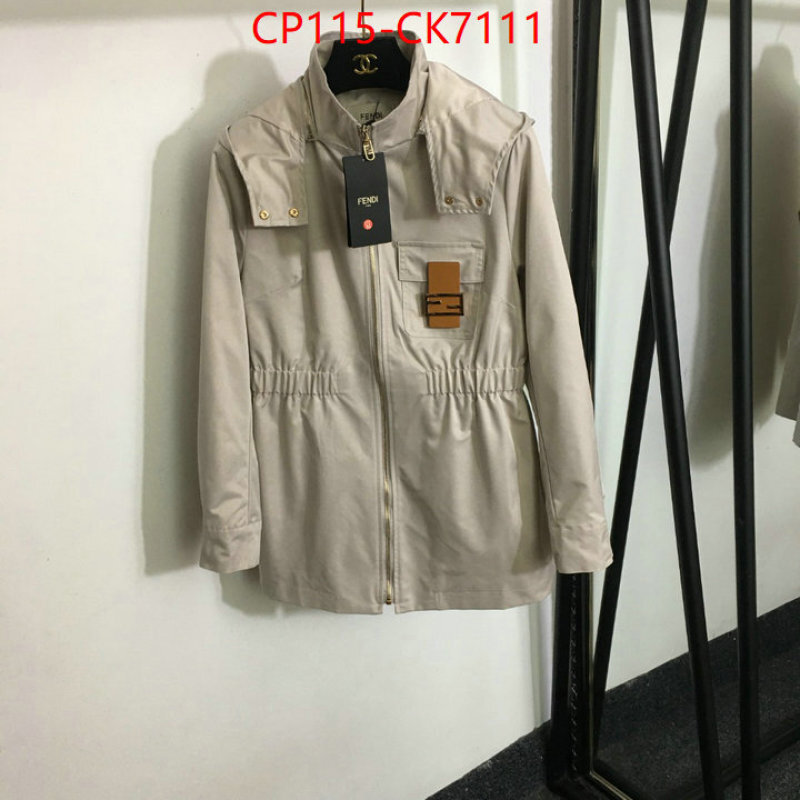 Clothing-Fendi replica 1:1 ID: CK7111 $: 115USD