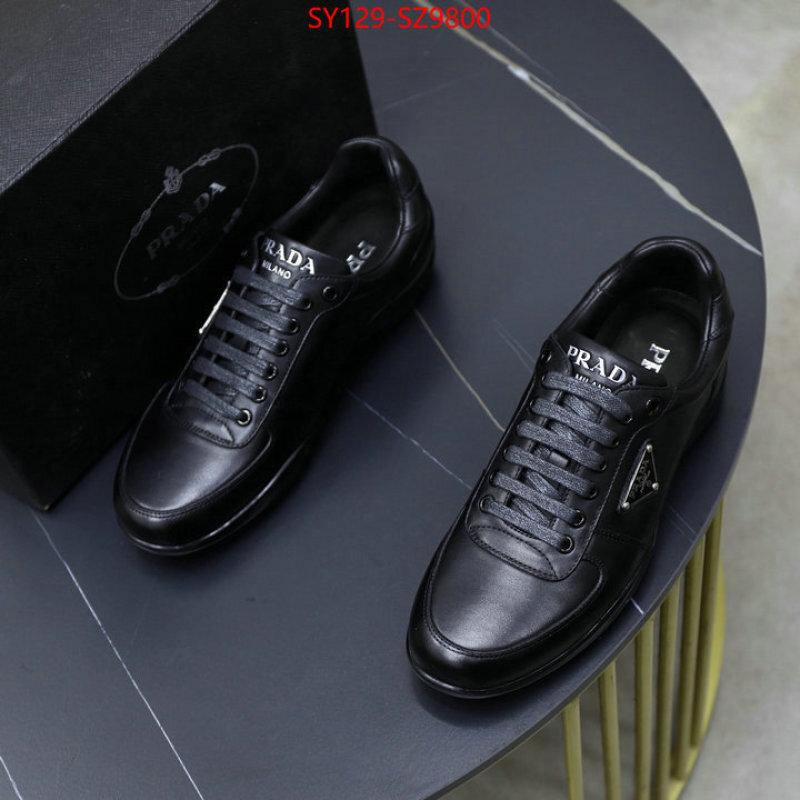 Men shoes-Prada luxury 7 star replica ID: SZ9800 $: 129USD