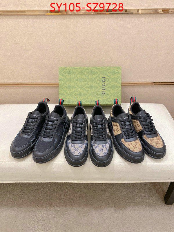 Men Shoes-Gucci 1:1 replica wholesale ID: SZ9728 $: 105USD
