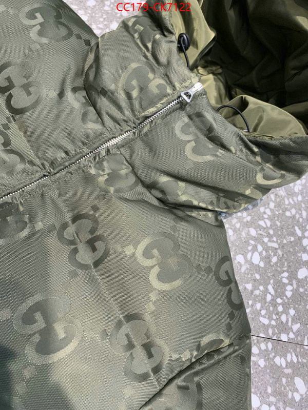 Down jacket Men-Gucci high-end designer ID: CK7122 $: 179USD