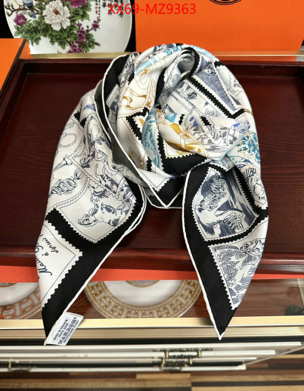 Scarf-Hermes luxury fake ID: MZ9363 $: 69USD