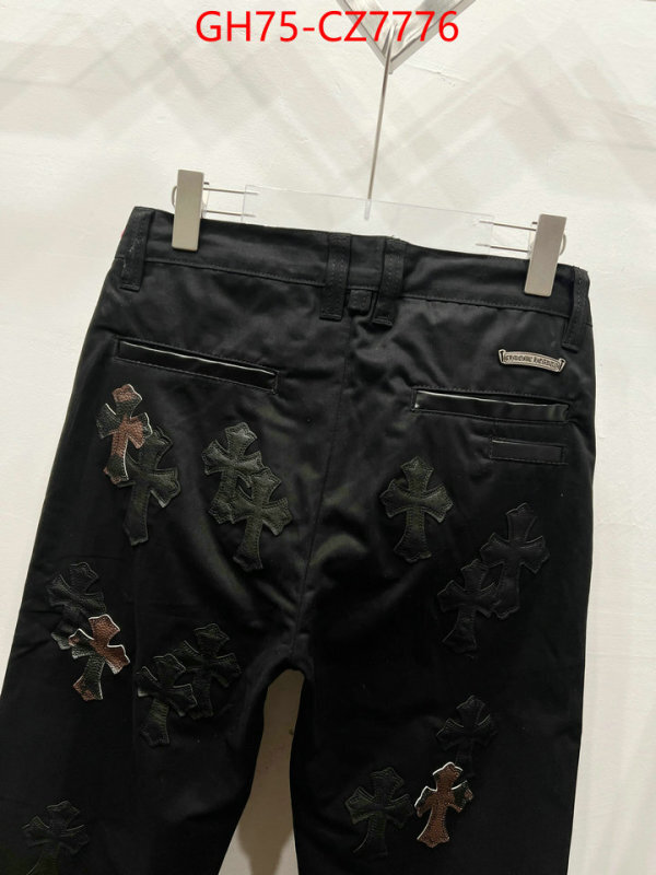 Clothing-Chrome Hearts replica aaaaa+ designer ID: CZ7776 $: 75USD