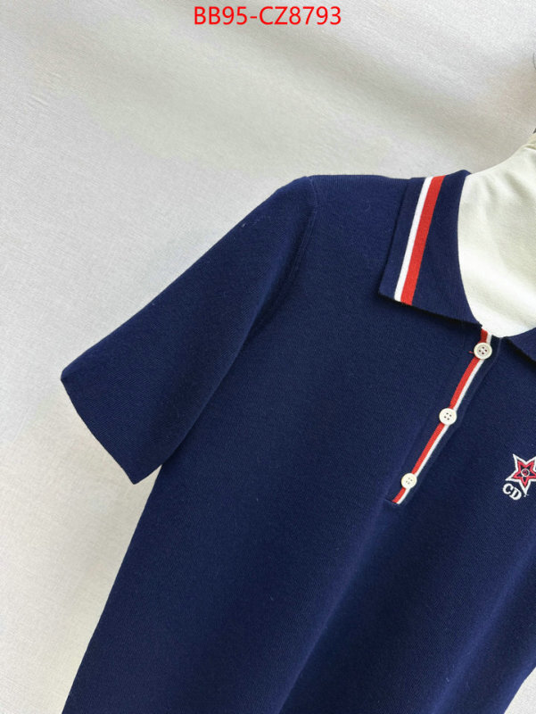 Clothing-Dior designer wholesale replica ID: CZ8793 $: 95USD