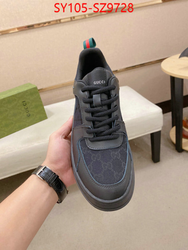 Men Shoes-Gucci 1:1 replica wholesale ID: SZ9728 $: 105USD