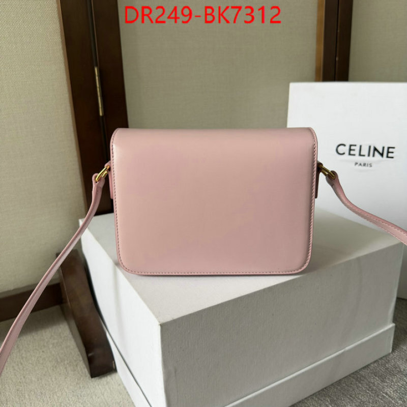 Celine Bags(TOP)-Triomphe Series cheap high quality replica ID: BK7312 $: 249USD,