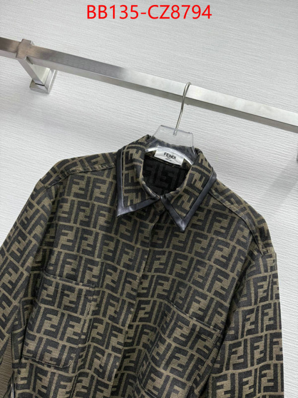Clothing-Fendi replica sale online ID: CZ8794 $: 135USD